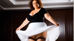 Женщина в чулках