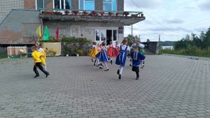 танец "Ярмарка", ансамбль танца PROявление в д. Коткозеро