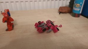 Драка дисептикона лазер бика и автобота Вили