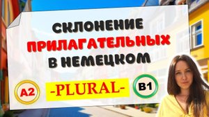 #2 Склонение прилагательных (множественное число) | Deklination Plural