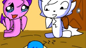 Капитошка и аксолотль.1 сезон 2 серия.ухаживание за Капитошкой