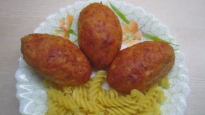 Вкусные Рыбные котлеты в духовке.