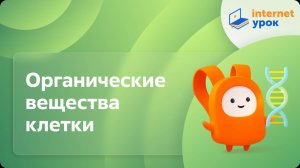 Органические вещества клетки. Видеоурок по биологии 9 класс