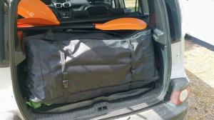 Надувная трехместная байдарка Blau See Turtle-3 Expedition. Часть 1. Габариты сумки