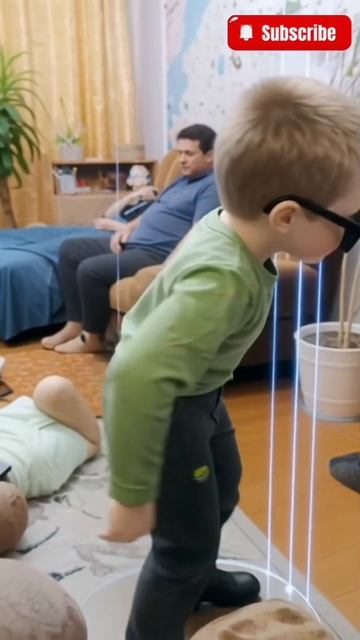 Из деловека в декор From business to decor😄🤭 #jfpro #ии #ромчик #перевоплощение #magic #Тренд #child