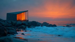 Find Your Zen - Deep Relaxation Chillout Music, Oceanfront House, Serene Sunset Melodies