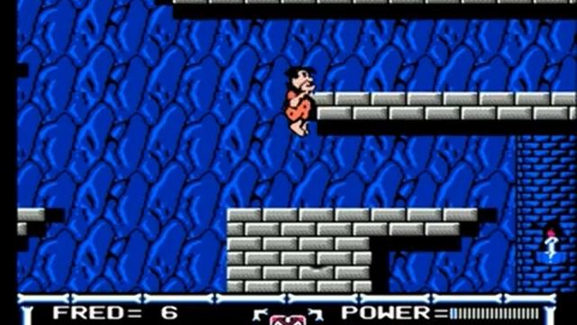 The Flintstones The Rescue Of Dino Hoppy Флинтстоуны прохождение NES Famicom Dendy. смотреть онлайн