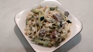Салат из селедки с огурцом ПП вкусно и полезно