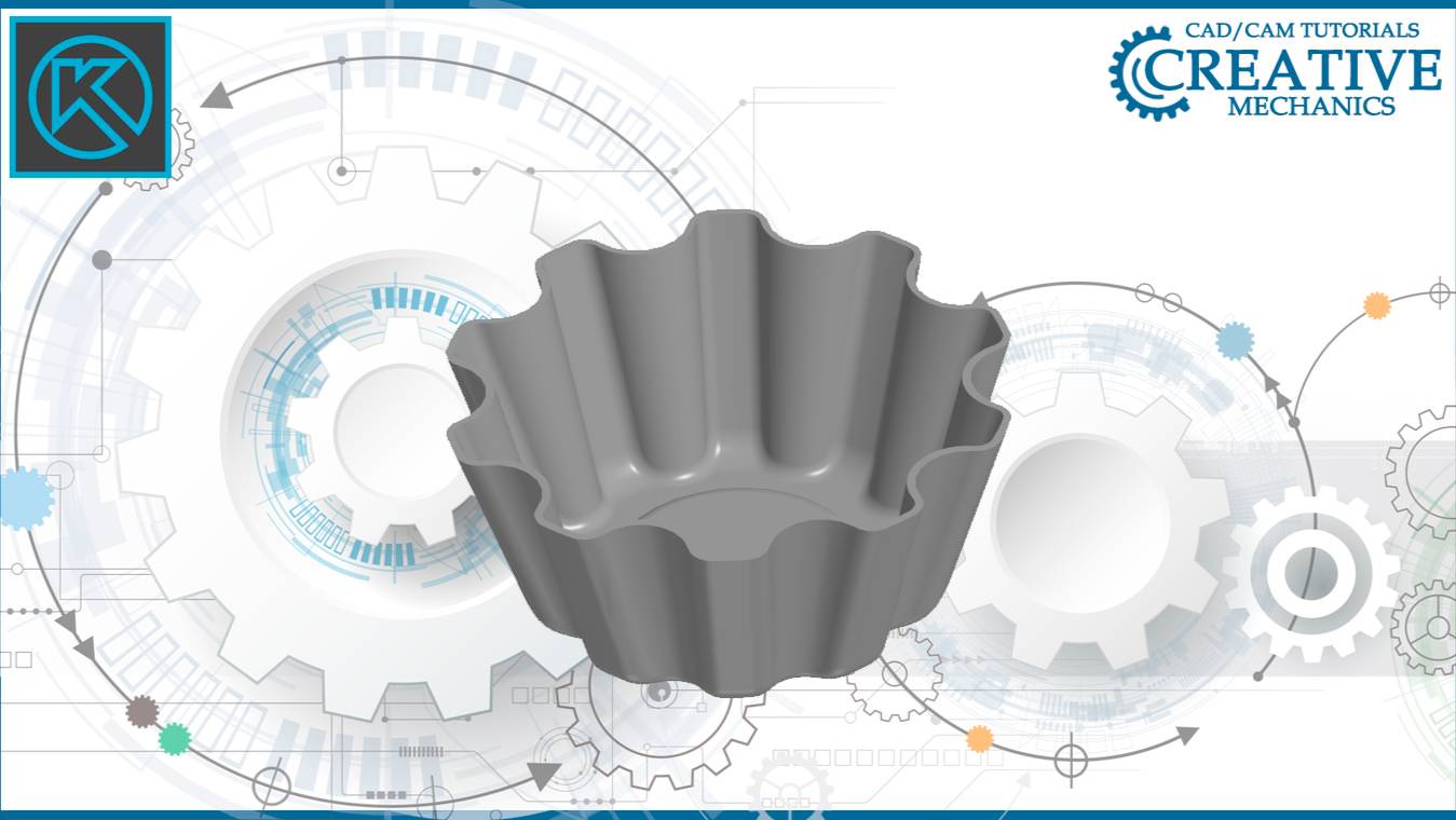 Форма для выпечки в Компас 3D смотреть онлайн