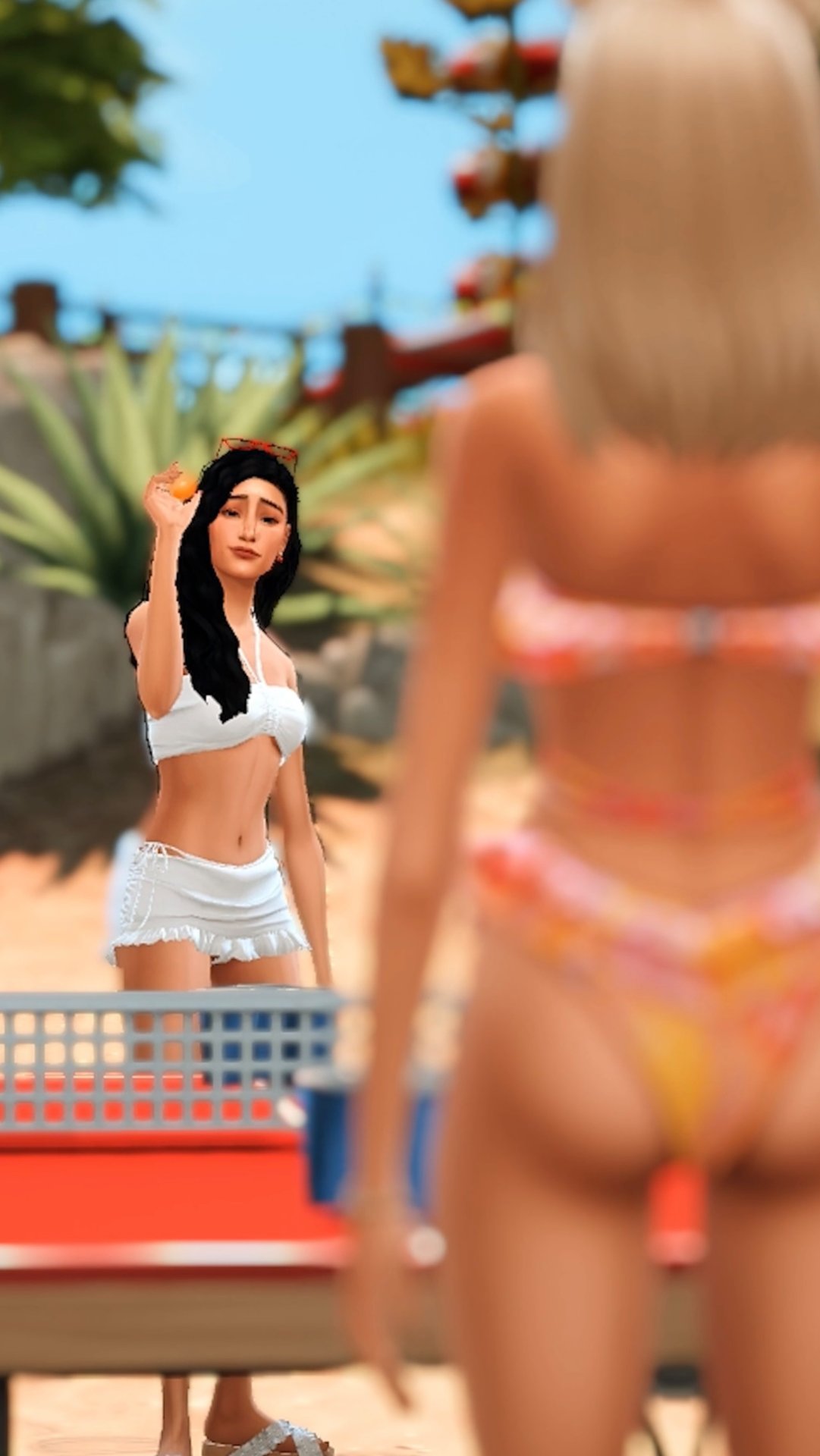 Пляжная вечеринка подростков  Sims 4 dynasty sims4 sims симс4 геймплей simsgameplay