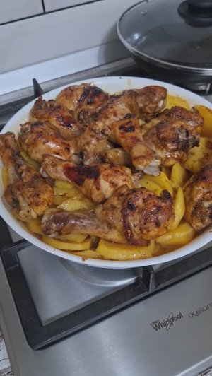 У нас похолодало, ужин