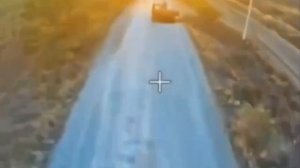 Засада fpv на укропов сработала чётко, мотоциклист уехал прямиком к Бандере !!!