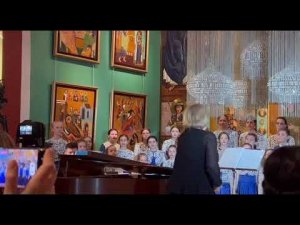 Весенние воды - хор ,,Московские колокольчики,,.