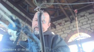 Колокольный звон к началу Божественной Литургии 14 сентября-завершение благовеста и начало трезвона