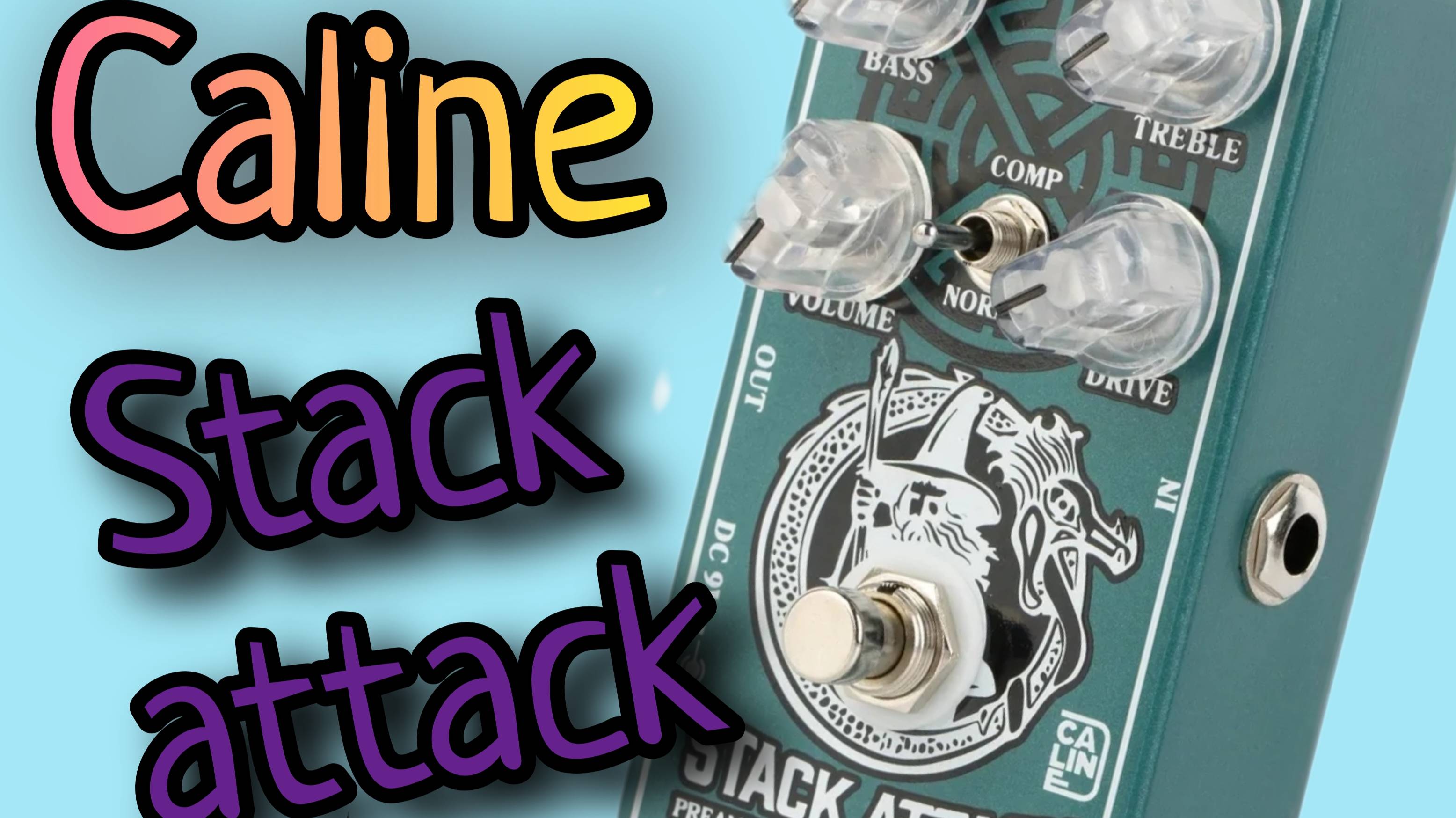 CALINE CP-509 STACK ATTACK / ПЕРЕГРУЗ + ПРЕАМП смотреть онлайн