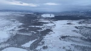 Южно-Сахалинск. Заход на посадку.