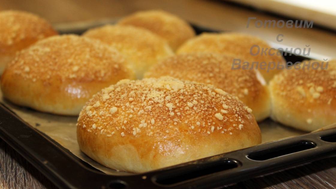 Булочки со сгущенкой и штрейзелем. Выпечка. Готовим с Оксаной Валерьевной. смотреть онлайн