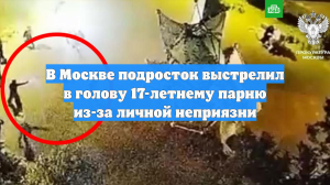 В Москве подросток выстрелил в голову 17-летнему парню из-за личной неприязни