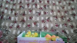 Обзор на пасхальный набор яиц и цыплят из Фикс Прайса