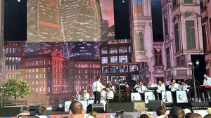 Выступление Большого джазового оркестра Петра Востокова. Кинопарк Москино.