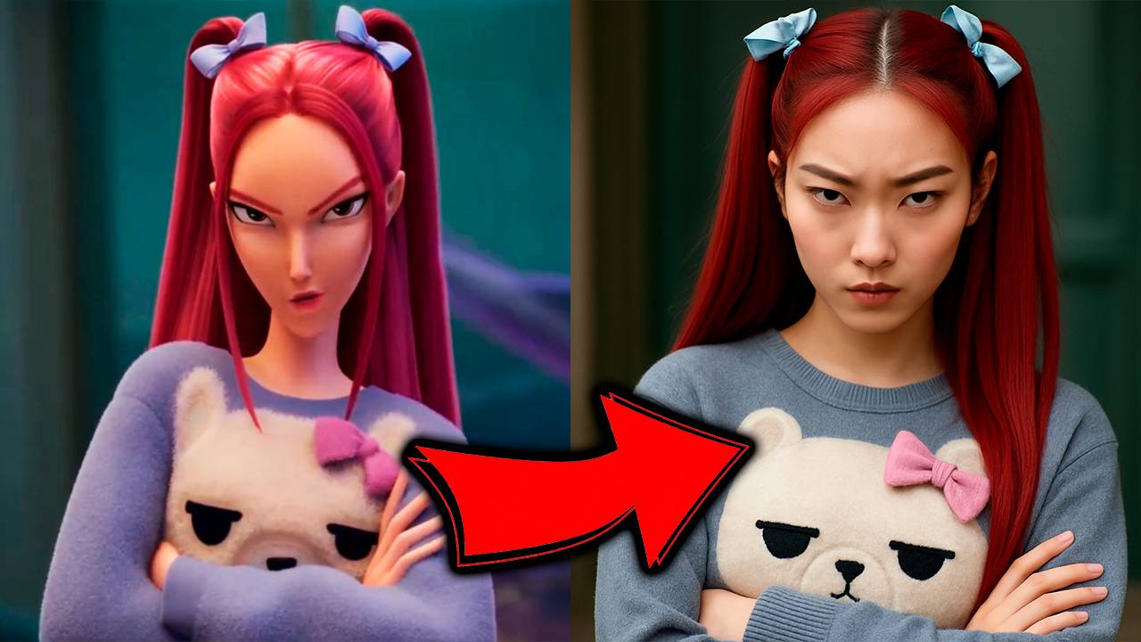 Как бы выглядели персонажи Kpop Охотницы на демонов в реальной жизни