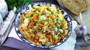 Просто и всегда вкусно. КАПУСТА, ТУШЁННАЯ С ФАРШЕМ