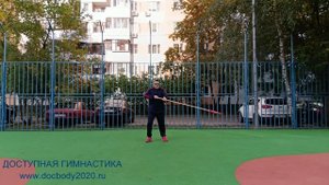 Занятия с копьём на спортплощадке (5)