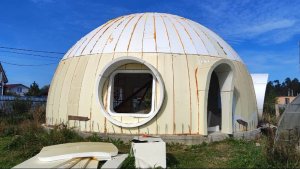 Обзор монтажа купольного дома изнутри. Производство домокомплектов