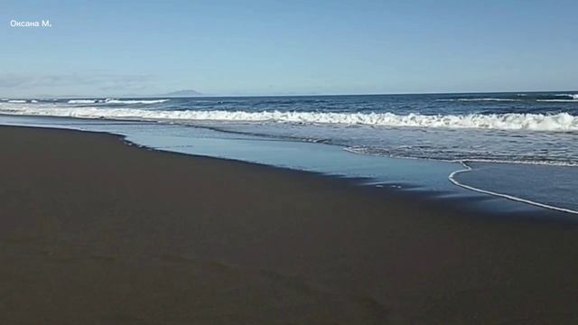 Халактырский пляж. Тихий океан. Камчатка