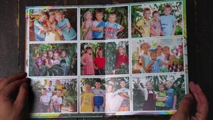 Выпускной альбом для детского сада "Радуга"