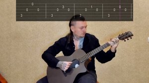 Как играть Rammstein - Seemann на обычной гитаре. разбор + табы