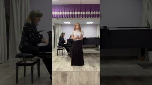 Романс Женьки « Жди меня»из оперы « Зори здесь тихие» исполняет Гукк Полина , концертмейстер Алымова