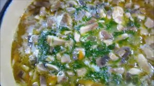 Суп.  Рецепт вкусного грибного супа с шампиньонами.Очень вкусно!