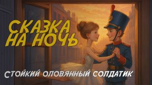 СТОЙКИЙ ОЛОВЯННЫЙ СОЛДАТИК СКАЗКА НА НОЧЬ ДЛЯ ДЕТЕЙ|АУДИОСКАЗКА ДЛЯ СНА