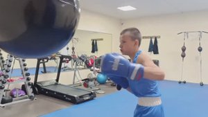 Хорьков Никита обкатывает новый снаряд