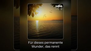 Danke für den Moment
