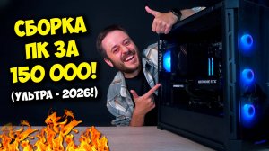 СБОРКА ПК ЗА 150К РУБЛЕЙ! / ИГРОВОЙ КОМП НА 2026 ГОД! (Топ для ГТА 6)