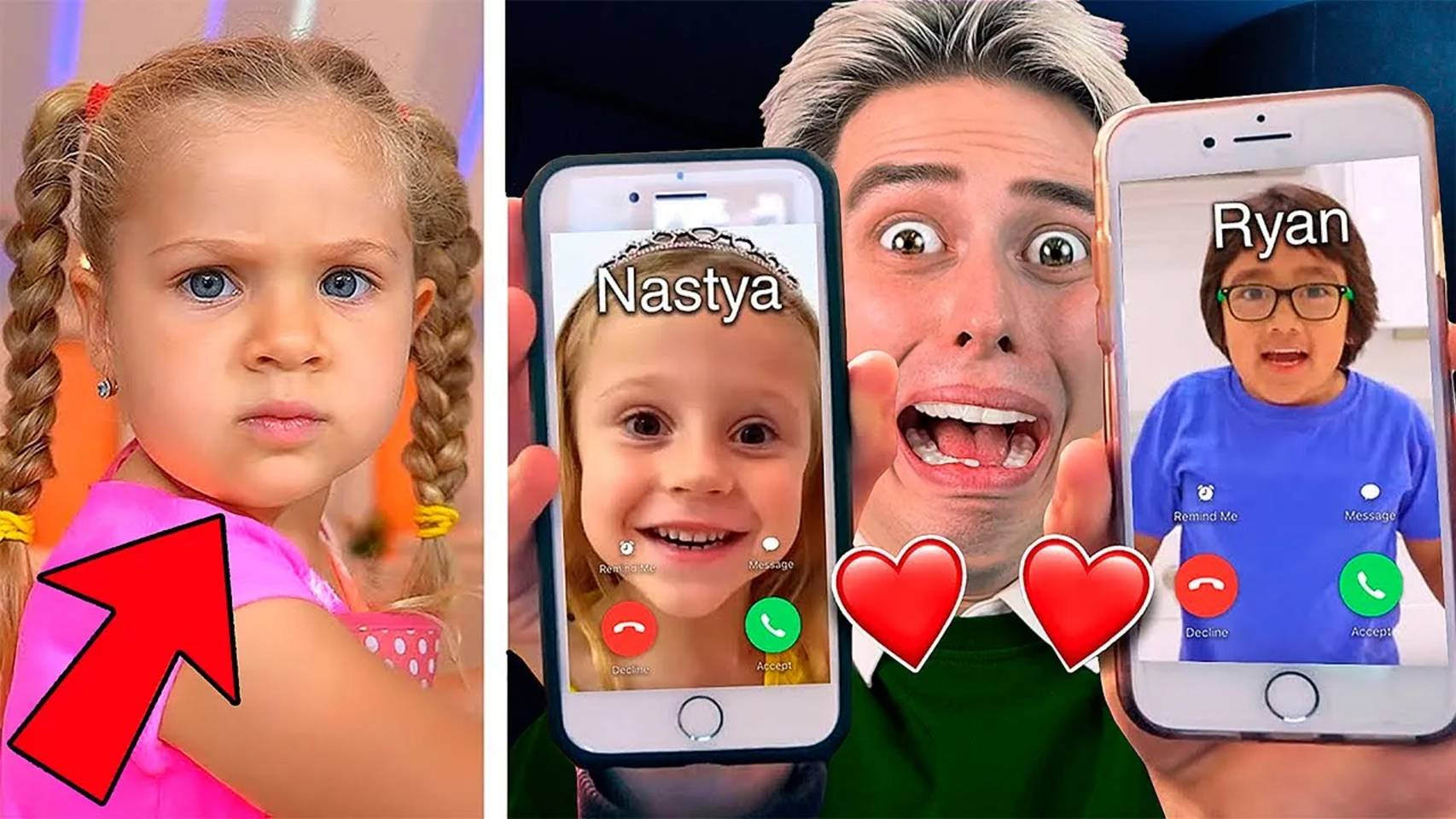 Я ПОЗВОНИЛ Like Nastya и Ryan в 3:00 ночи! **очень опасно**