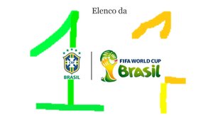 Elenco da Copa do Mundo 14 no Brasil