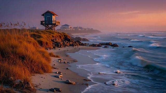 Coastal Calm - Gentle Waves & Chillout Music. Natural Deep Sound for Ultimate Relaxation