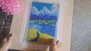 Мастер-класс преподавателя Коцюбан О.С.: "Осенний пейзаж сухой пастелью "