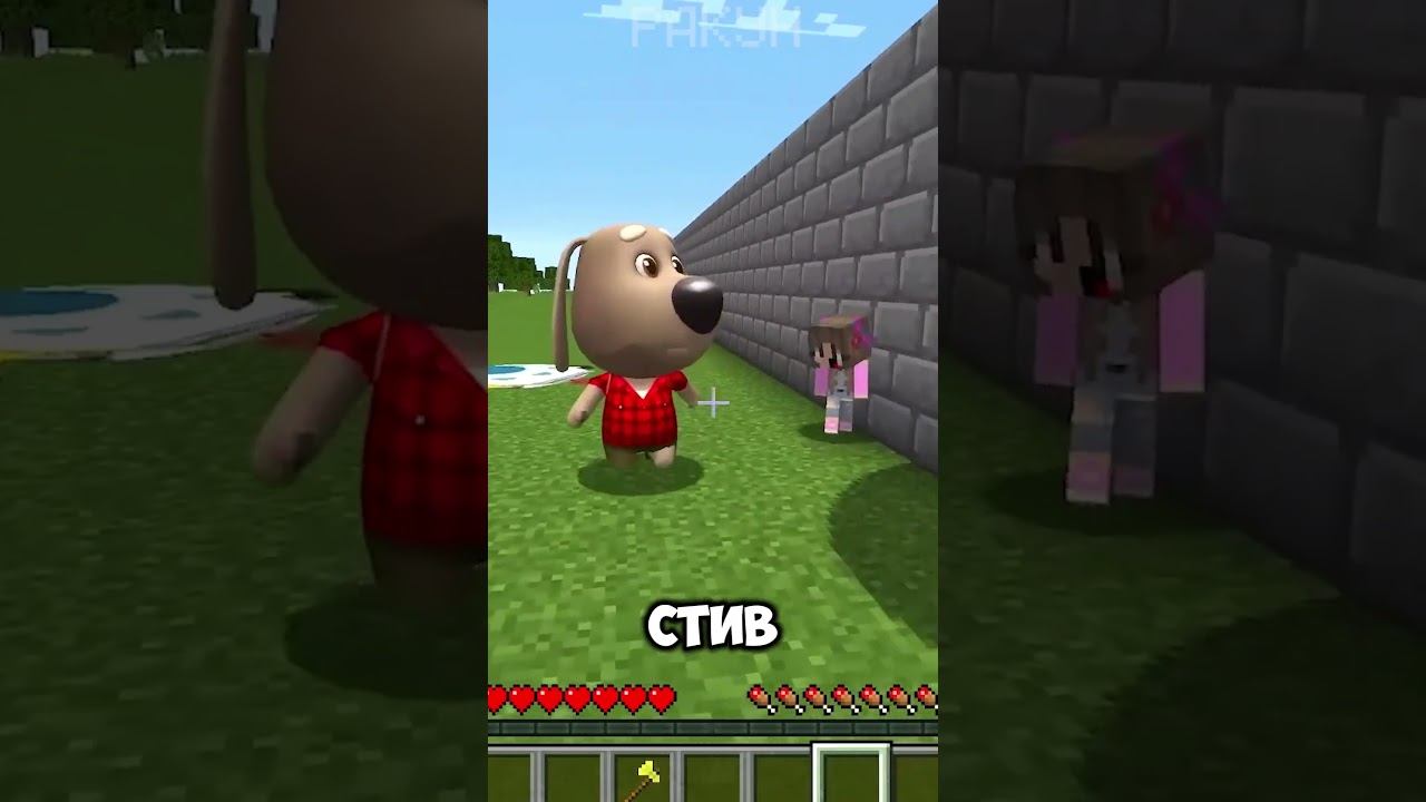СТИВ ВЫБИЛ ДВЕРЬ В МАЙНКРАФТ смотреть онлайн