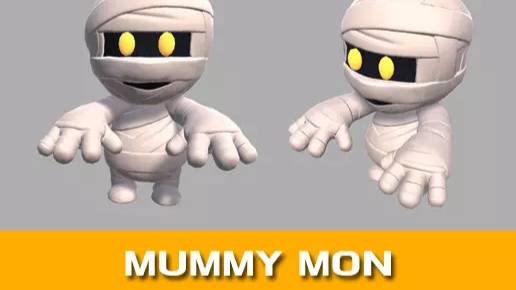 Asset Unity - Free Mummy Monster