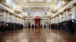 Беглов поздравил лауреатов Эрмитажной премии