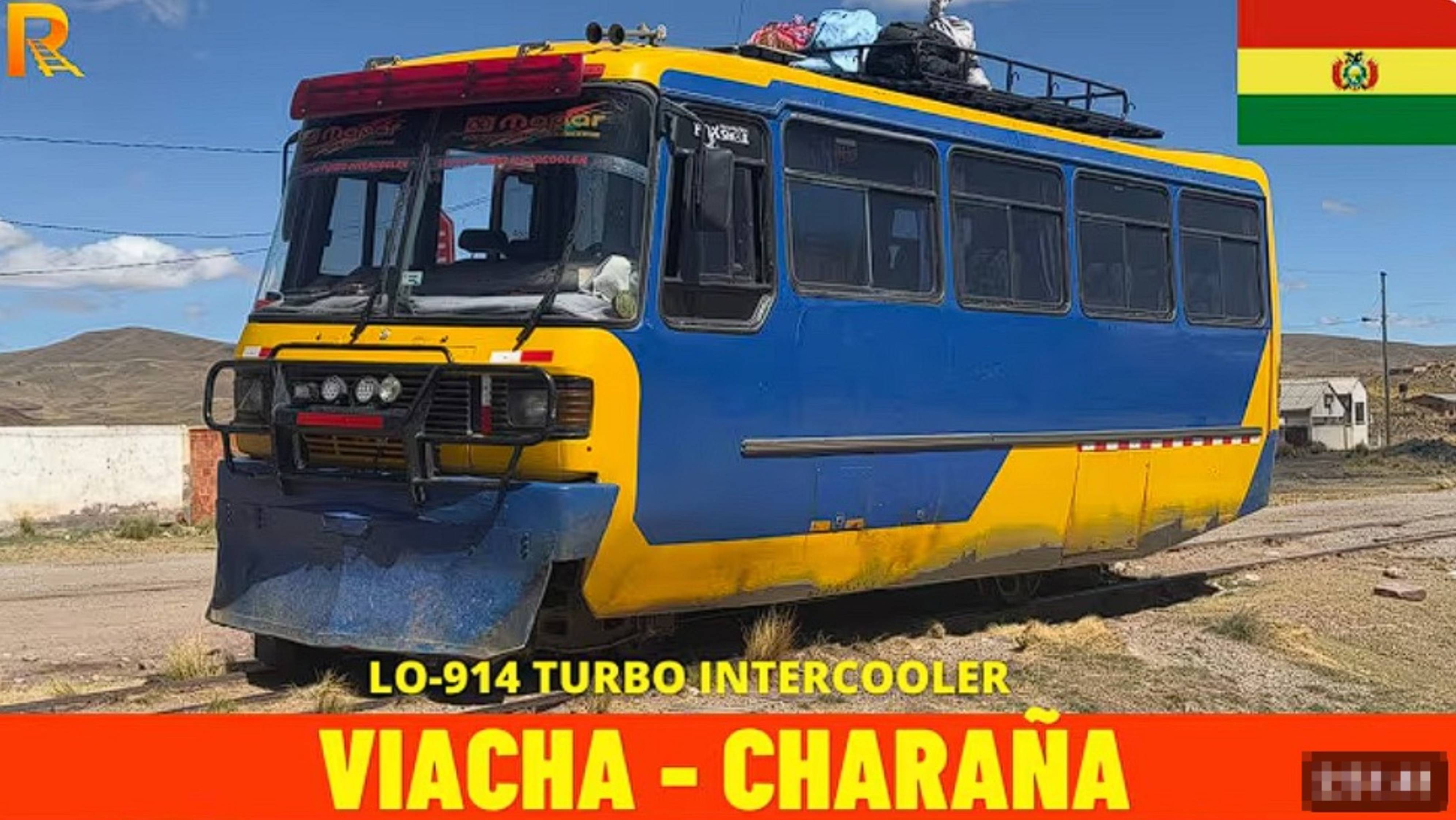 🚄 4К UltraWide ➤ На Марсе, часть 2-ая, начало. Вяча - Чаранья, ж.д. Арика – Ла-Пас, Боливия!