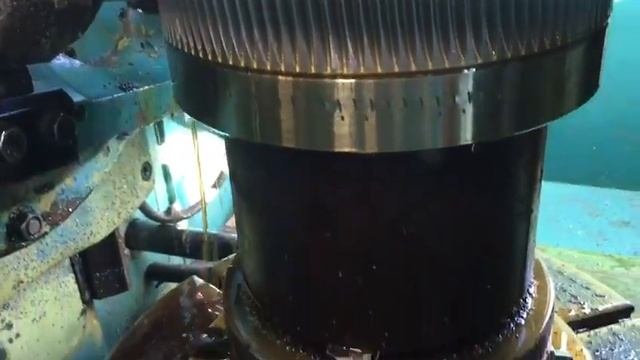 Изготовление косозубой шестерни на заводе ЮГСЕЛЬМАШ
