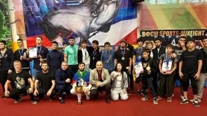 Первой в общекомандном зачете Кубка России стала дагестанская сборная по спортивному миксфайту
