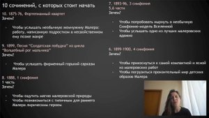 Сочинский диалог | Ляля Кандаурова: Густав Малер - жизнь и творчество.