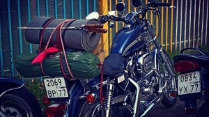 Поездка на мотоцикле