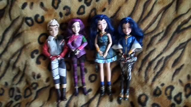 Моя коллекция кукол Дисней Наследники-4 Куклы*DESCENDANTS Dolls